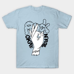 Ok Hand Sign rock T-Shirt